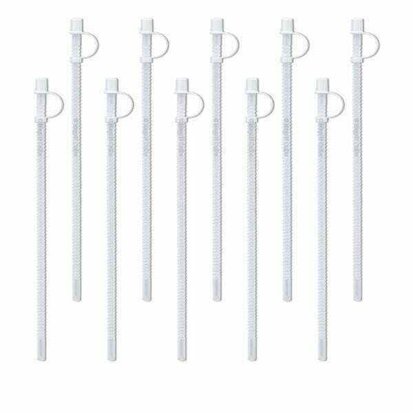 13" Flexible Straws for Whirley Hospital Mugs (10)
