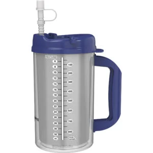 32 oz Double Walled Car Mug Dark Blue