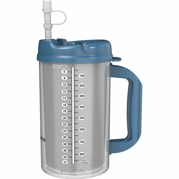 32 oz Insulated Car Mug Pearl Blue