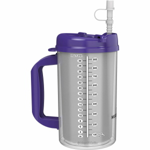 32 oz Double Walled Car Mug Purple