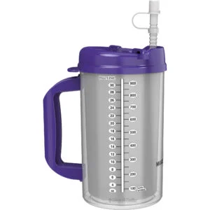 32 oz Double Walled Car Mug Purple