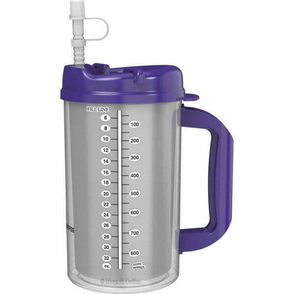 32 oz Double Walled Car Mug Purple