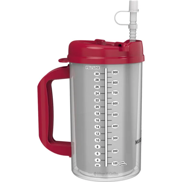 32 oz Hospital Mug - Red