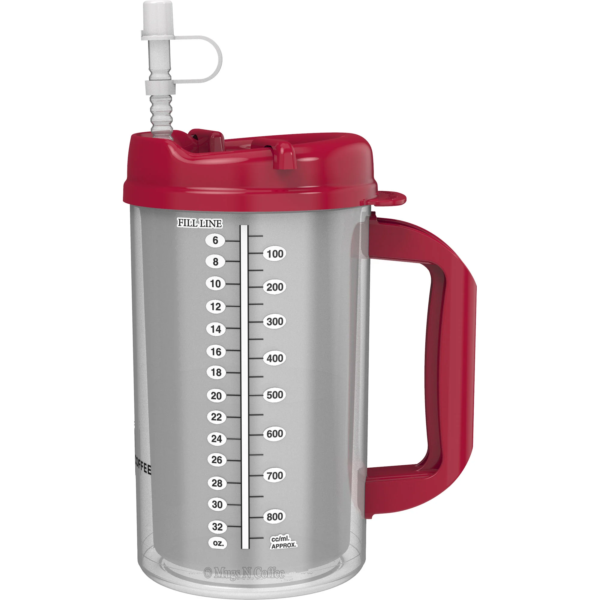 32 oz Hospital Mug - Red