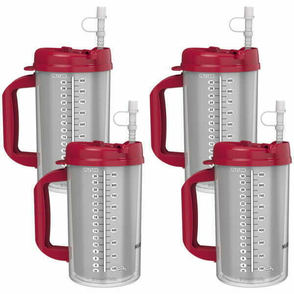 32 oz Insulated Car Mug Red