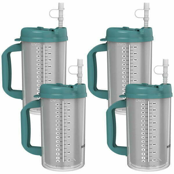 32 oz Insulated Car Mug Teal