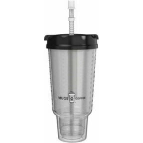 32 oz Double Walled Car Mug Black