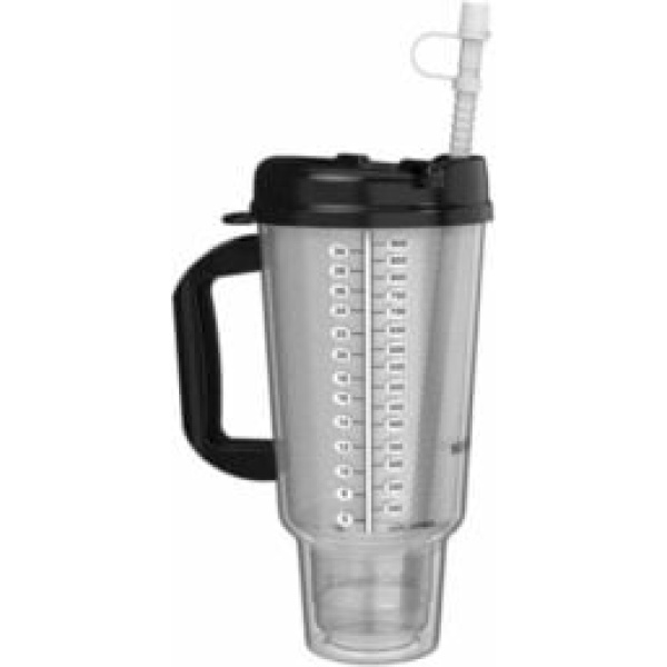 32 oz Double Walled Car Mug Black