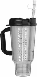 32 oz Double Walled Car Mug Black