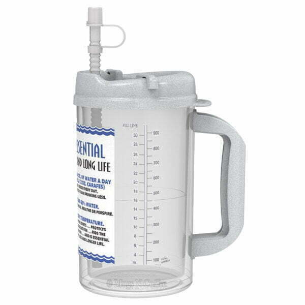 32 oz Water Essential Mug with Granite Lid and Handle