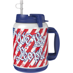 64 oz We The People Mug with Reusable Straw - BPA Free